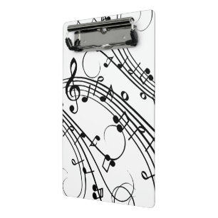 Mini Porte-bloc Notes de musique fantaisie
