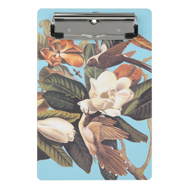 Mini Porte-bloc Oiseau de cacao à bec noir (Devant)