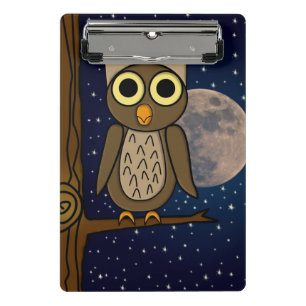 Mini Porte-bloc Oiseau de nuit