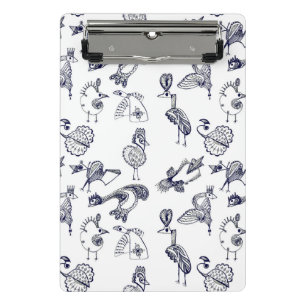 Mini Porte-bloc Oiseaux fruités