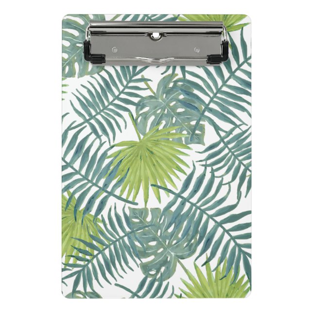Mini Porte-bloc Palm Tree Fronds Peinture hawaïenne (Devant)