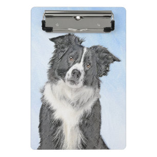 Mini Porte-bloc Peinture de collie frontalière - Belle art origin