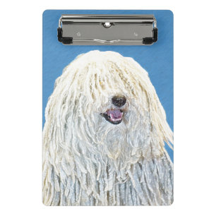 Mini Porte-bloc Peinture Puli - Cute Original Chien Art