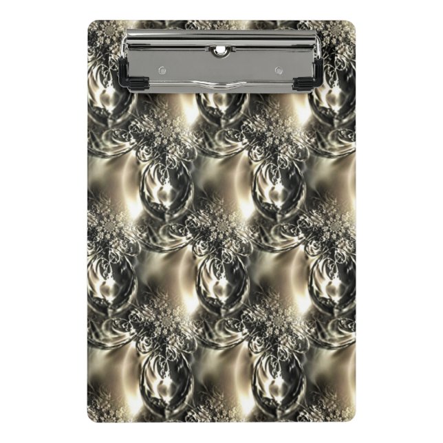 Mini Porte-bloc Perles dorées (Devant)