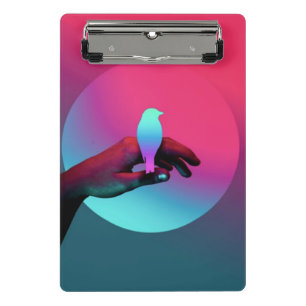 Mini Porte-bloc porte - bloc Abstrait