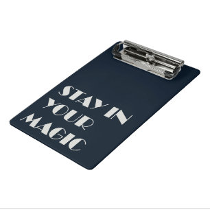 Mini Porte-bloc Restez dans votre minimalisme magique