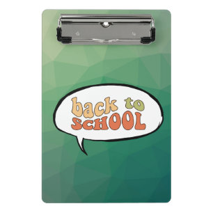 Mini Porte-bloc Retour à l'école avec un rebondissement animé