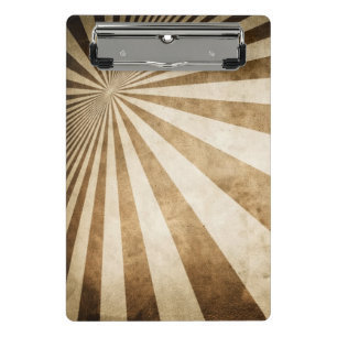 Mini Porte-bloc Rétro arrière - plan de motif de rayure