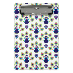 Mini Porte-bloc rétro paon exotique de l'Inde