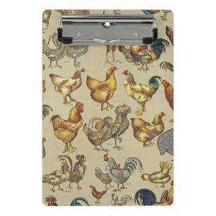 Mini Porte-bloc Rooster Poulet de la ferme Pays Animal