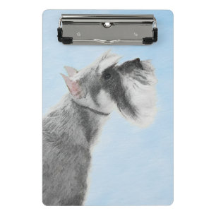 Mini Porte-bloc Schnauzer (Giant, Standard) Peinture - Chien Art
