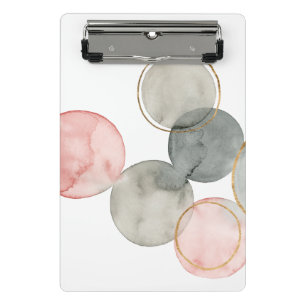 Mini Porte-bloc Sphères dorées