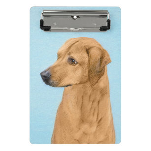 Mini Porte-bloc Tableau Rhodesian Ridgeback - Art Chien original