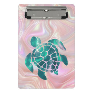 Mini Porte-bloc Tortue brillante