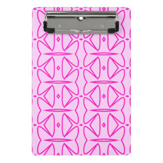 Mini Porte-bloc Two Toned Pink Pattern Mini Clipboard