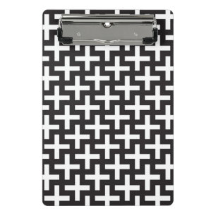 Mini Porte-bloc Un b&w modèle fait avec "plus" le signe
