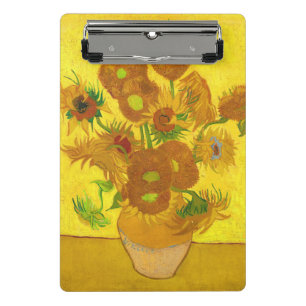 Mini Porte-bloc Van Gogh Quinze Tournesols Dans Un Vase Art