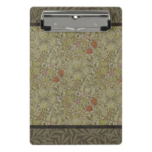Mini Porte-bloc William Morris Floral Lys willow art design