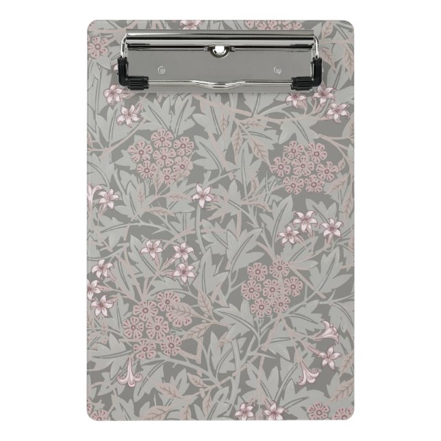 Mini Porte-bloc William Morris Jasmine Motif de fleurs (Devant)
