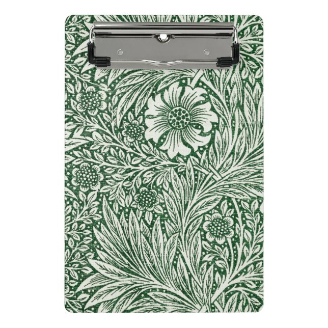 Mini Porte-bloc william morris marigold fleurs vertes (Devant)