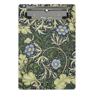 Mini Porte-bloc William Morris Seaweed Motif Floral Art Vintage