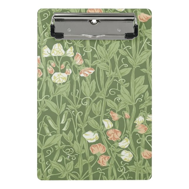 Mini Porte-bloc William Morris Sweet Pea Floral Design (Devant)