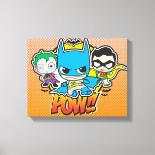 Mini Pow Canvas Print