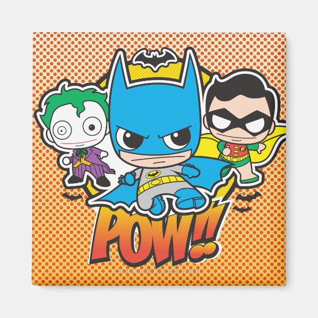 Mini Pow Magnet (Front)