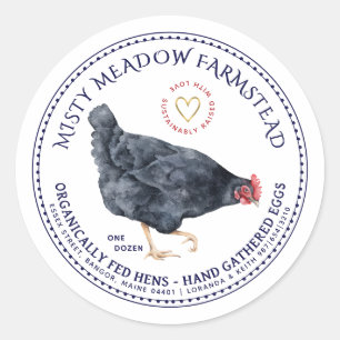 MINI PRODUCT LABEL ORGANIC EGGS