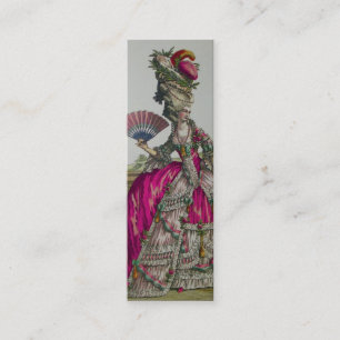 Mini Queen Marie Antoinette ~ Carte de visite Slim