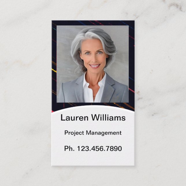 Mini Resume Card | Networking Card (Front)