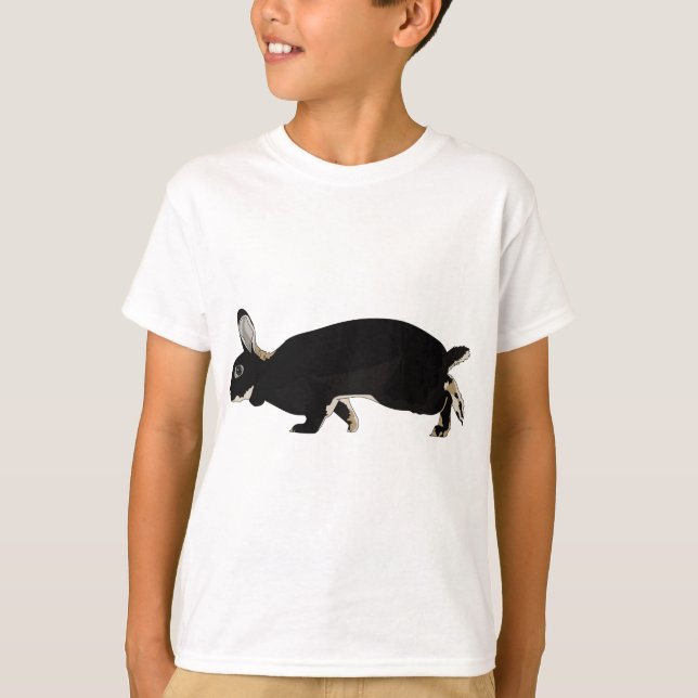 Mini Rex Rabbit - hop T-Shirt (Front)
