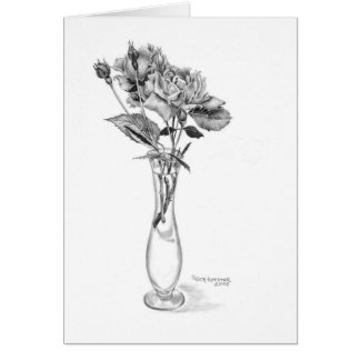 Mini-Roses in pencil