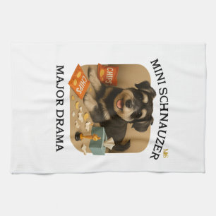 Mini Schnauzer Dog Lovers Kitchen Towel