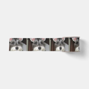 mini schnauzer.png grosgrain ribbon