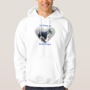 Mini Schnauzers Are Full Of Heart Hoodie