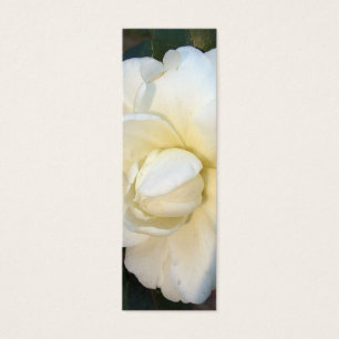 mini signet à fleurs camillia blanc