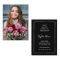 MINI Size 3.5" X 2.5" Photo Graduation Invitations