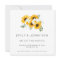 MINI SIZE | Rustic Sunflowers Yellow Save The Date