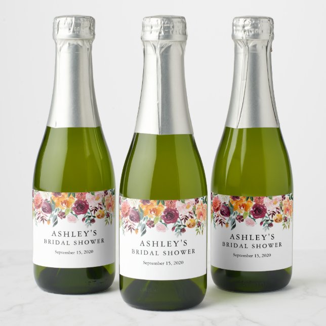 Mini Sparkling Wine Labels - VIVIAN Collection (Bottles)