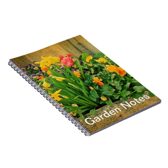 Mini Springtime Garden Notebook (Right Side)