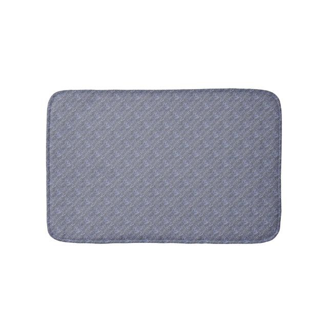 Mini Stone Tiles by Kenneth Yoncich Bath Mat (Front)