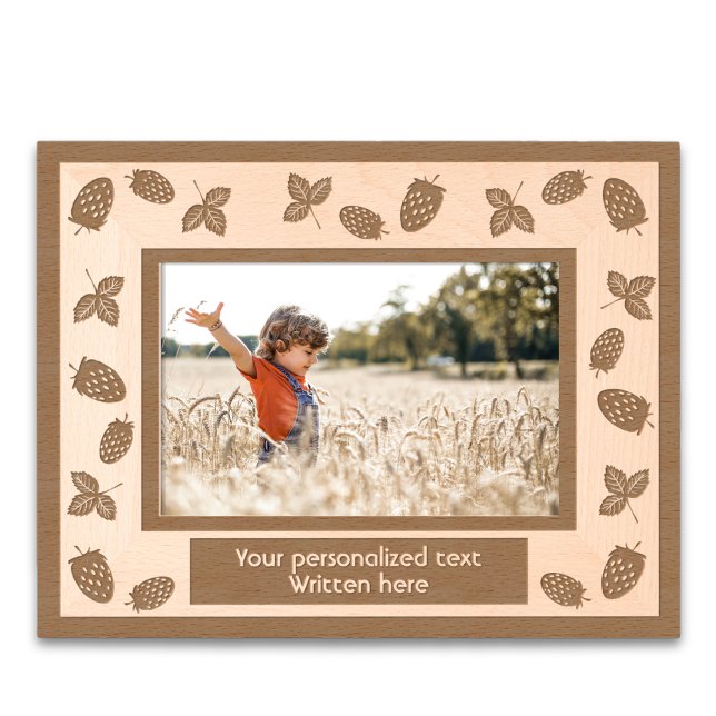 Mini Strawberries Personalized  Etched Frames (Creator Uploaded)