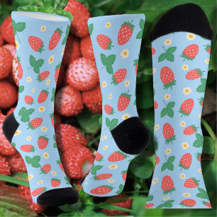 Mini Strawberry Blossom Socks