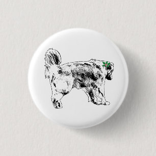Mini Stride Badge 1 Inch Round Button