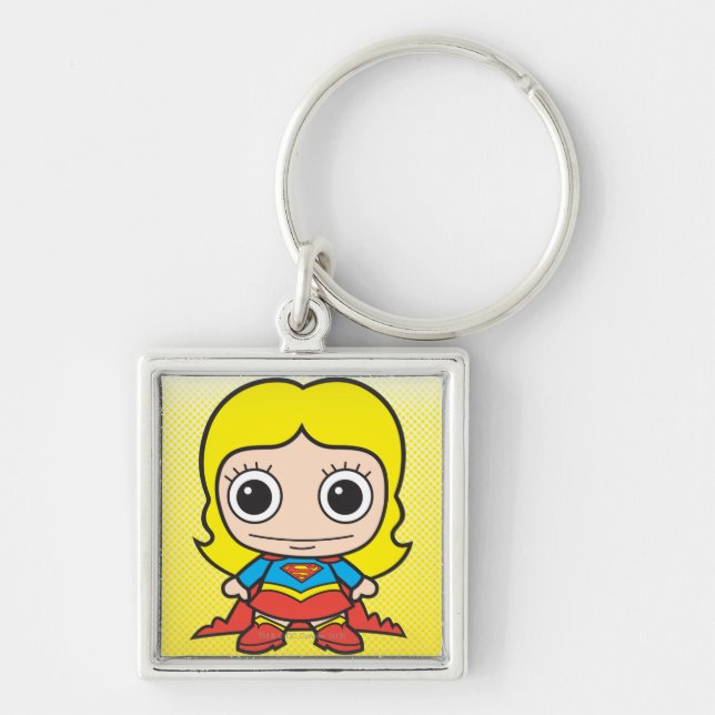 Mini Supergirl Keychain (Front)