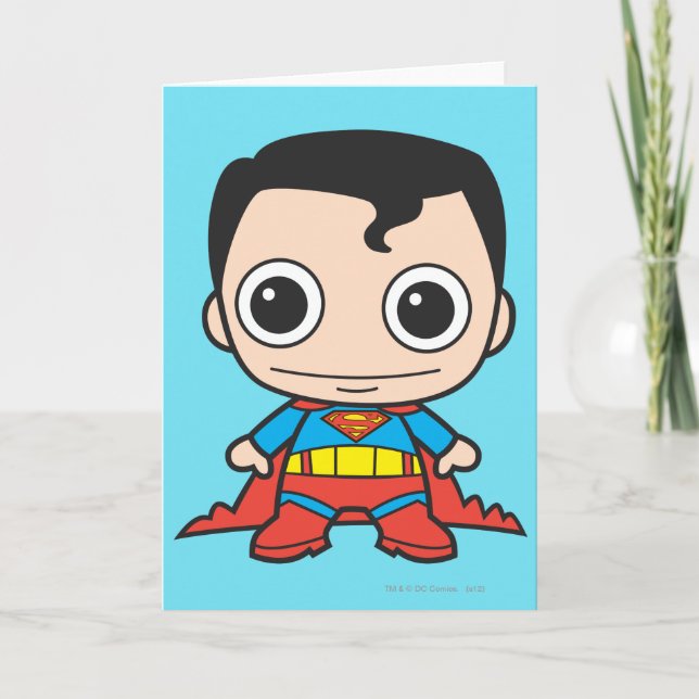 Mini Superman Card (Front)