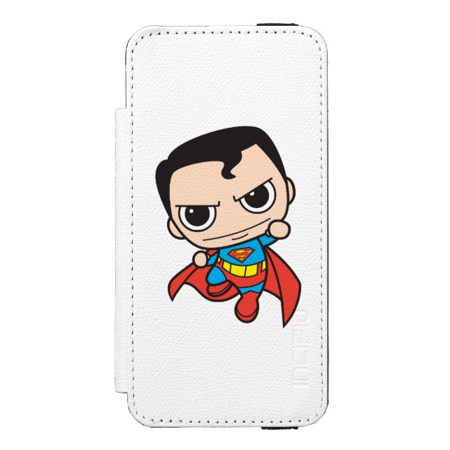 Mini Superman Flying Incipio iPhone Wallet Case (Folio Front)