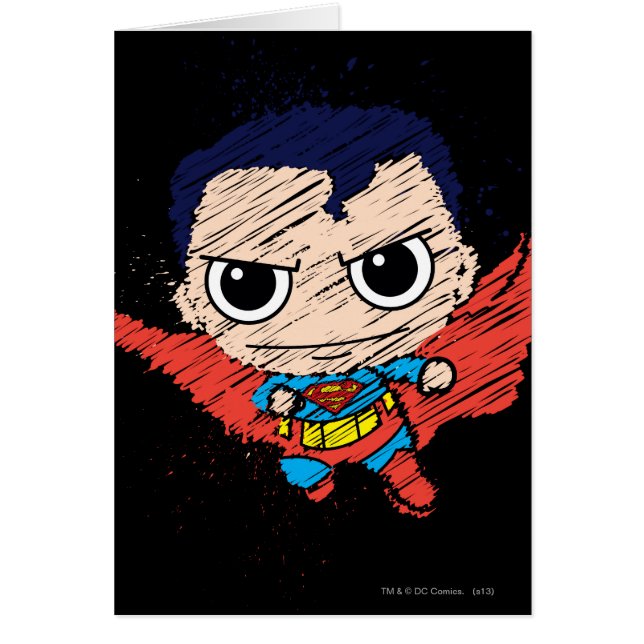 Mini Superman Sketch (Front)