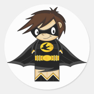 Mini Swallow Girl Classic Round Sticker